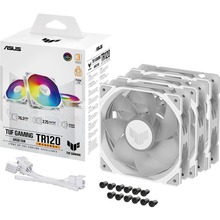 Набір корпусних кулерів ASUS TUF Gaming TR120 ARGB Reverse Triple Pack White (90DA00D3-B09020)