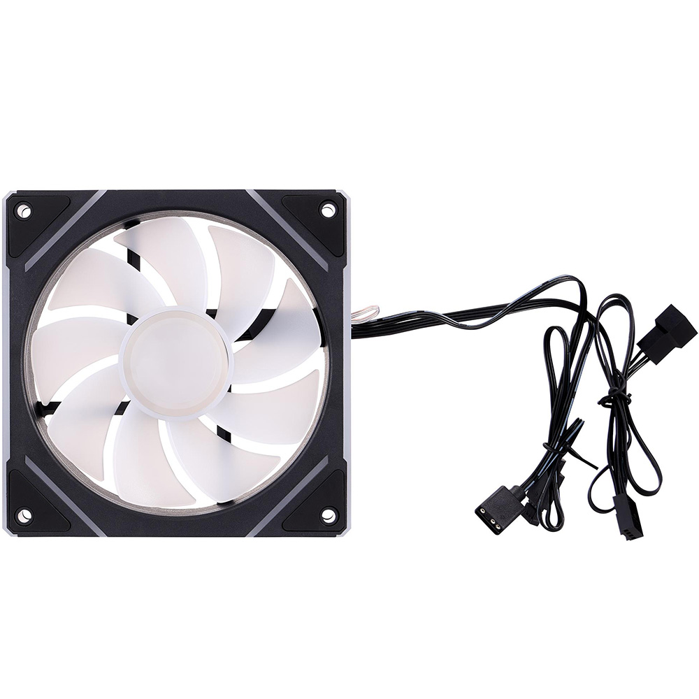 Кулер корпусный 1STPLAYER FC7 Black (FC7-BK-1IN1) Диаметр вентилятора, мм 120