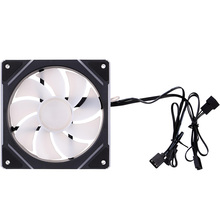 Кулер корпусный 1STPLAYER FC7 Black (FC7-BK-1IN1)