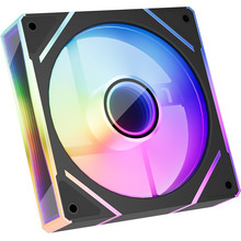 Кулер корпусный 1STPLAYER FC7 Black (FC7-BK-1IN1)