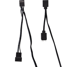 Кулер корпусный 1STPLAYER FC7 Black (FC7-BK-1IN1)