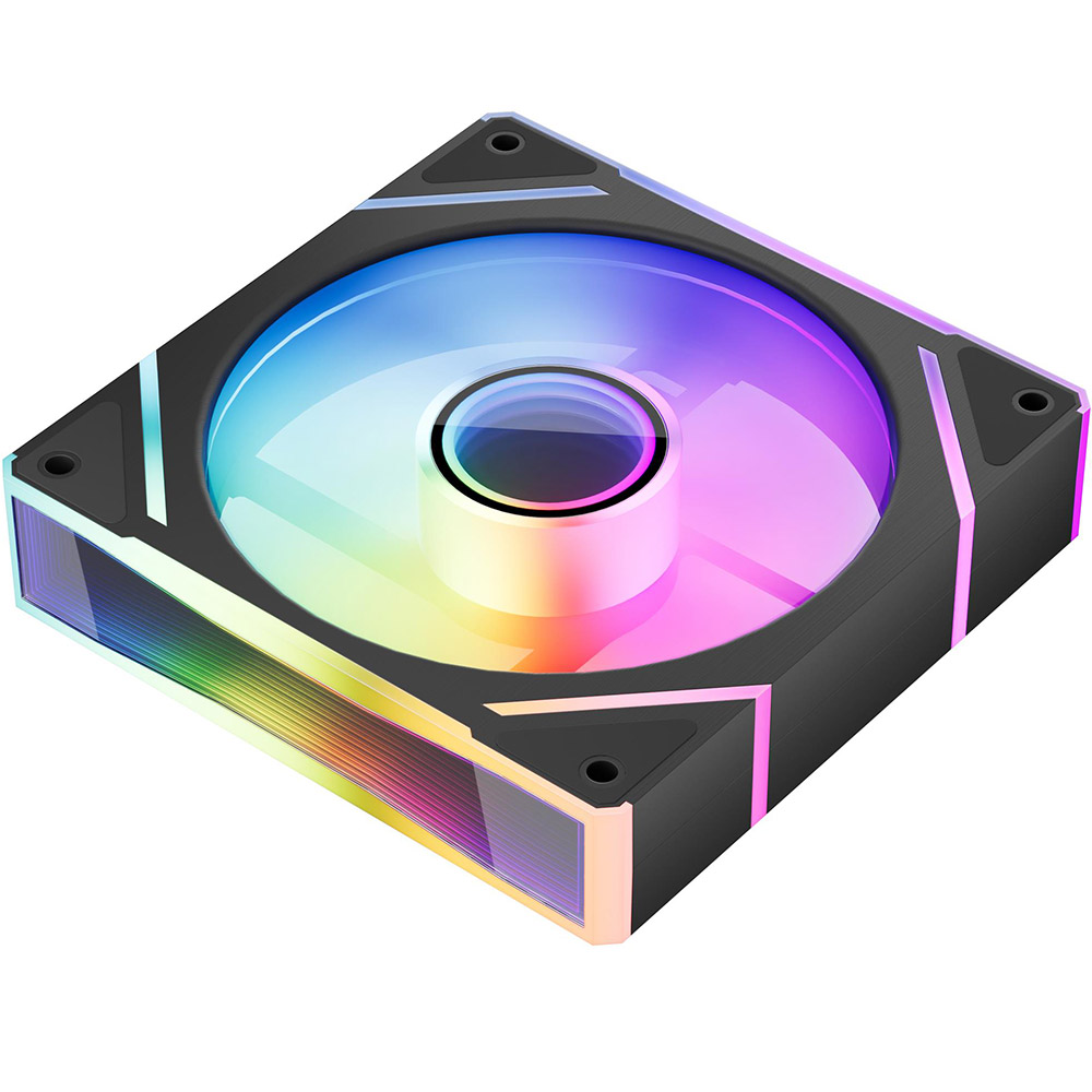 Кулер корпусный 1STPLAYER FC7 Black (FC7-BK-1IN1) Конструкция системы охлаждения кулер