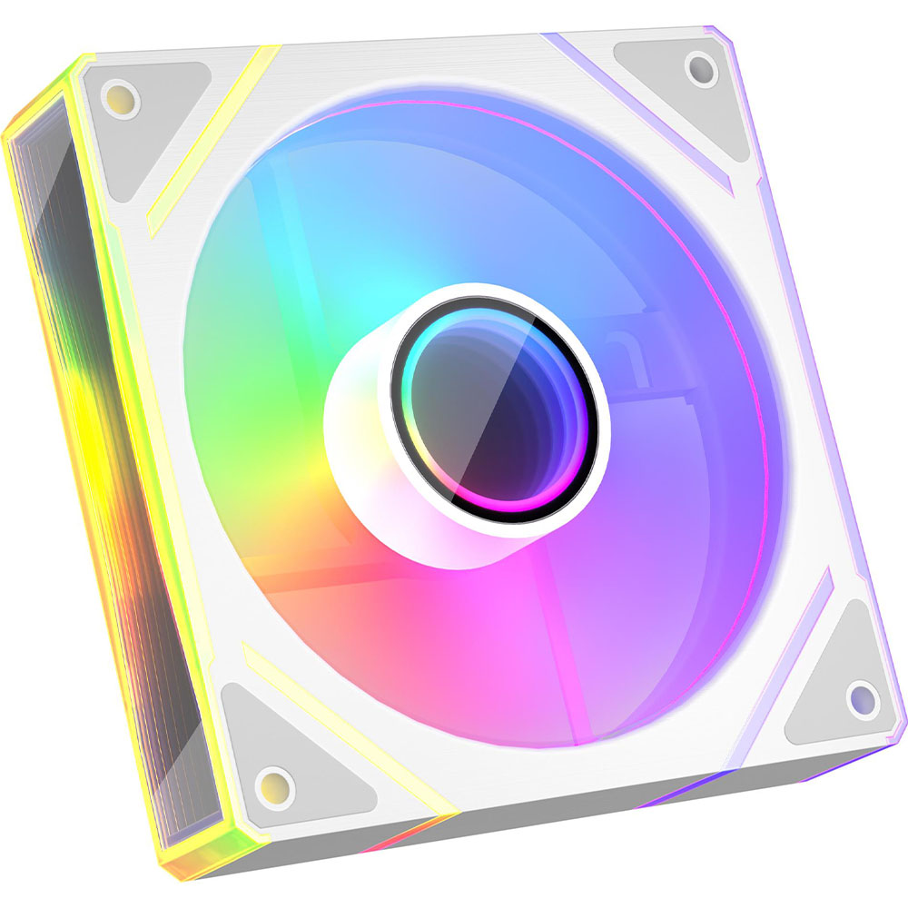 Кулер корпусний 1STPLAYER FC7 White (FC7-WH-1IN1) Підшипник гідродинамічний
