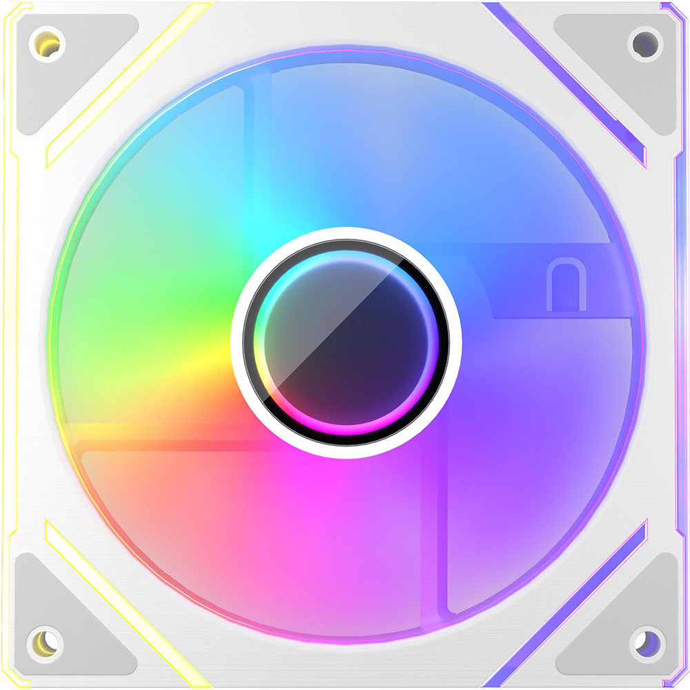 Кулер корпусний 1STPLAYER FC7 White (FC7-WH-1IN1)