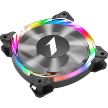 Кулер корпусный 1STPLAYER FS7 Black (FS7-BK-1IN1)