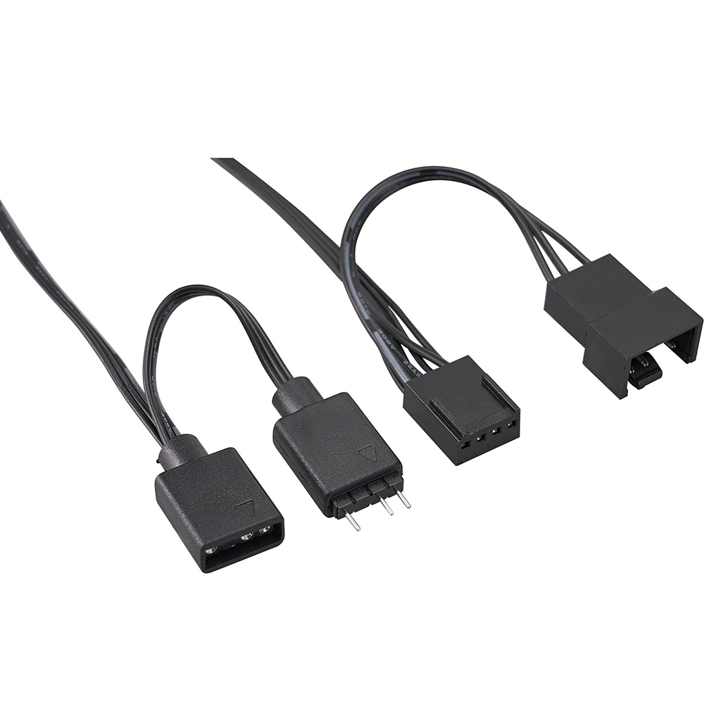 Фото Кулер корпусный 1STPLAYER FS7 Black (FS7-BK-1IN1)