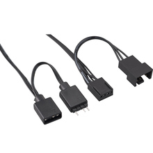 Кулер корпусный 1STPLAYER FS7 Black (FS7-BK-1IN1)