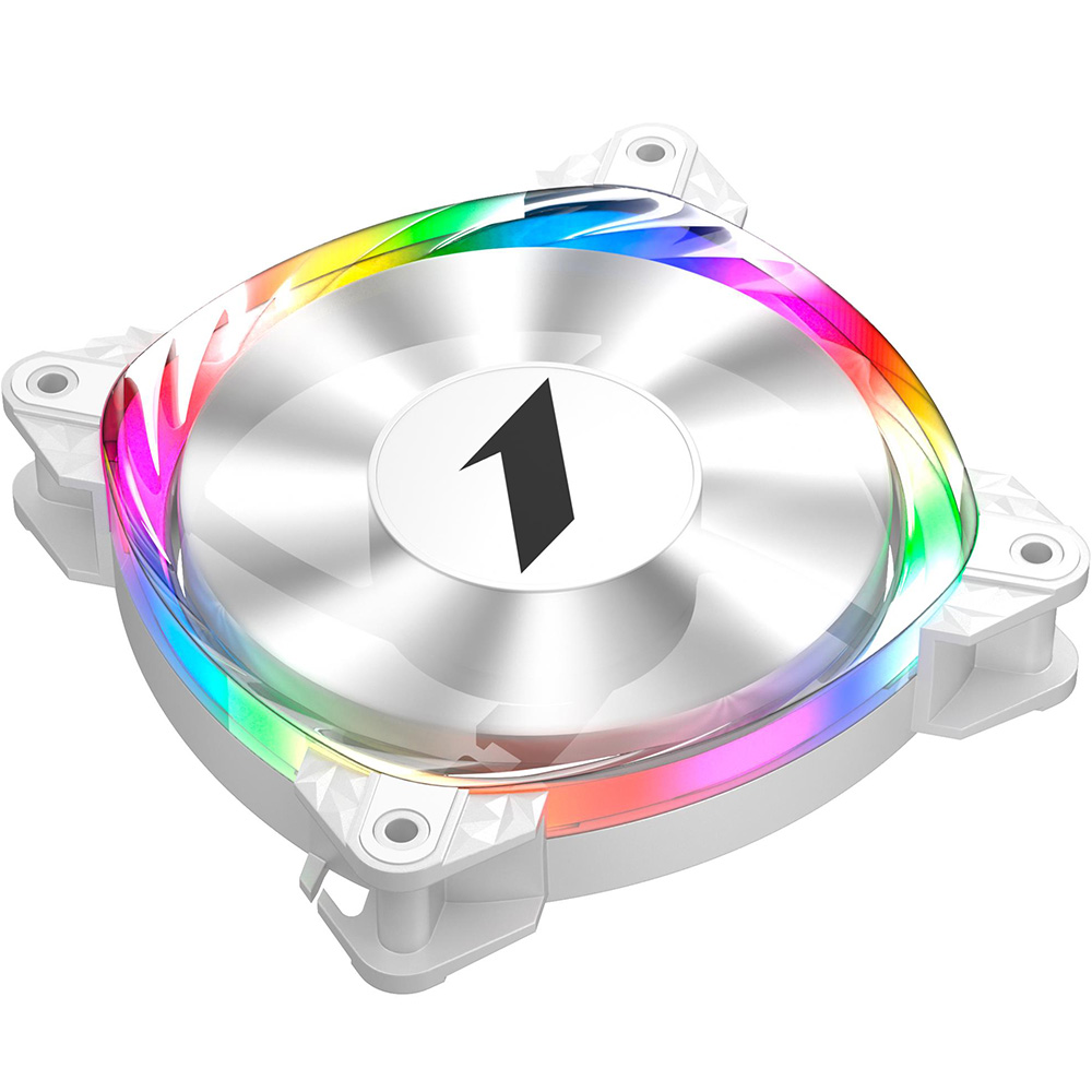 Кулер корпусный 1STPLAYER FS7 White (FS7-WH-1IN1) Конструкция системы охлаждения кулер