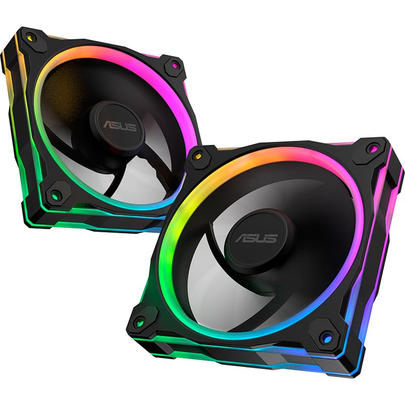 В Україні Набір корпусних кулерів ASUS Prime MR120 ARGB Triple Pack Black (90DA00I0-B09020)