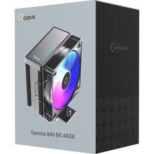 Кулер процесорний OCYPUS GAMMA A40 ARGB DIGITAL Black (GAMMA-A40-BK1NAWD00X-GL)