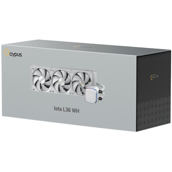 Зовнішній вигляд Система водяного охолодження OCYPUS IOTA L36 WH White (IOTA-L36-WH3ANWNN00X-GL)