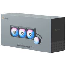Система водяного охолодження OCYPUS DELTA L36 BK ARGB V2 Black (DELTA-L36-BK3AAWNN02X-GL)