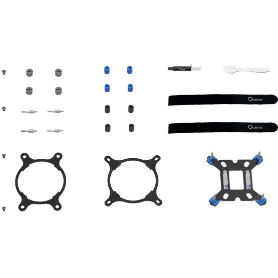 Фото Система водяного охолодження OCYPUS DELTA L24 BK ARGB V2 Black (DELTA-L24-BK2AAWNN02X-GL)