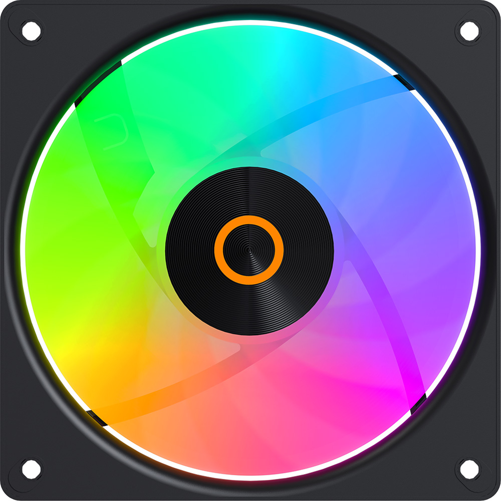 Кулер корпусний OCYPUS 120MM GAMMA F12 ELITE ARGB Black (GAMMA-F12-BK1AM00E-GL)