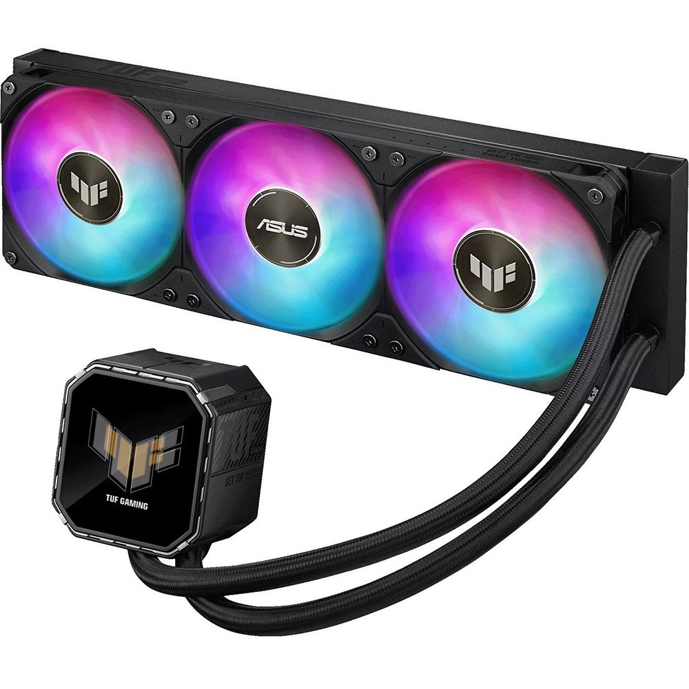 Зовнішній вигляд Система водяного охолодження ASUS TUF Gaming LC III 360 ARGB LCD (90RC01A1-B0EAY0)