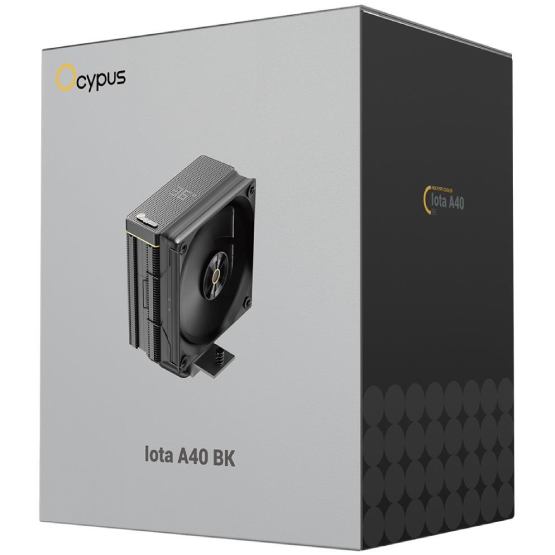 Кулер процесорний OCYPUS IOTA A40 BK Black (IOTA-A40-BK1NNWD00X-GL) Для сокета 1151