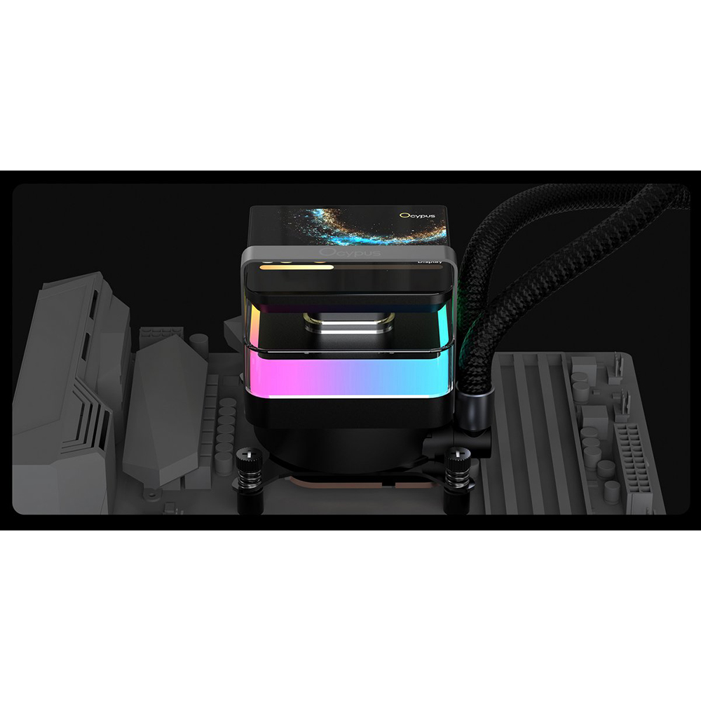 В Україні Система водяного охолодження OCYPUS Sigma L36 Black (SIGMA-L36-BK3ANWL00P-GL)
