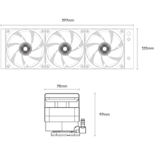 Система водяного охолодження OCYPUS Sigma L36 Black (SIGMA-L36-BK3ANWL00P-GL)