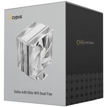 Кулер процесорний OCYPUS DELTA A40 ELITE WH DUAL FAN White (DELTA-A40-WH2NNWN00X-GL)