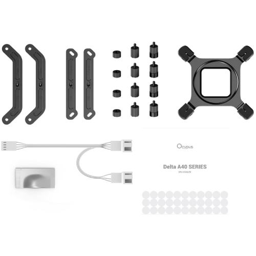 Покупка Кулер процесорний OCYPUS DELTA A40 ELITE WH DUAL FAN White (DELTA-A40-WH2NNWN00X-GL)