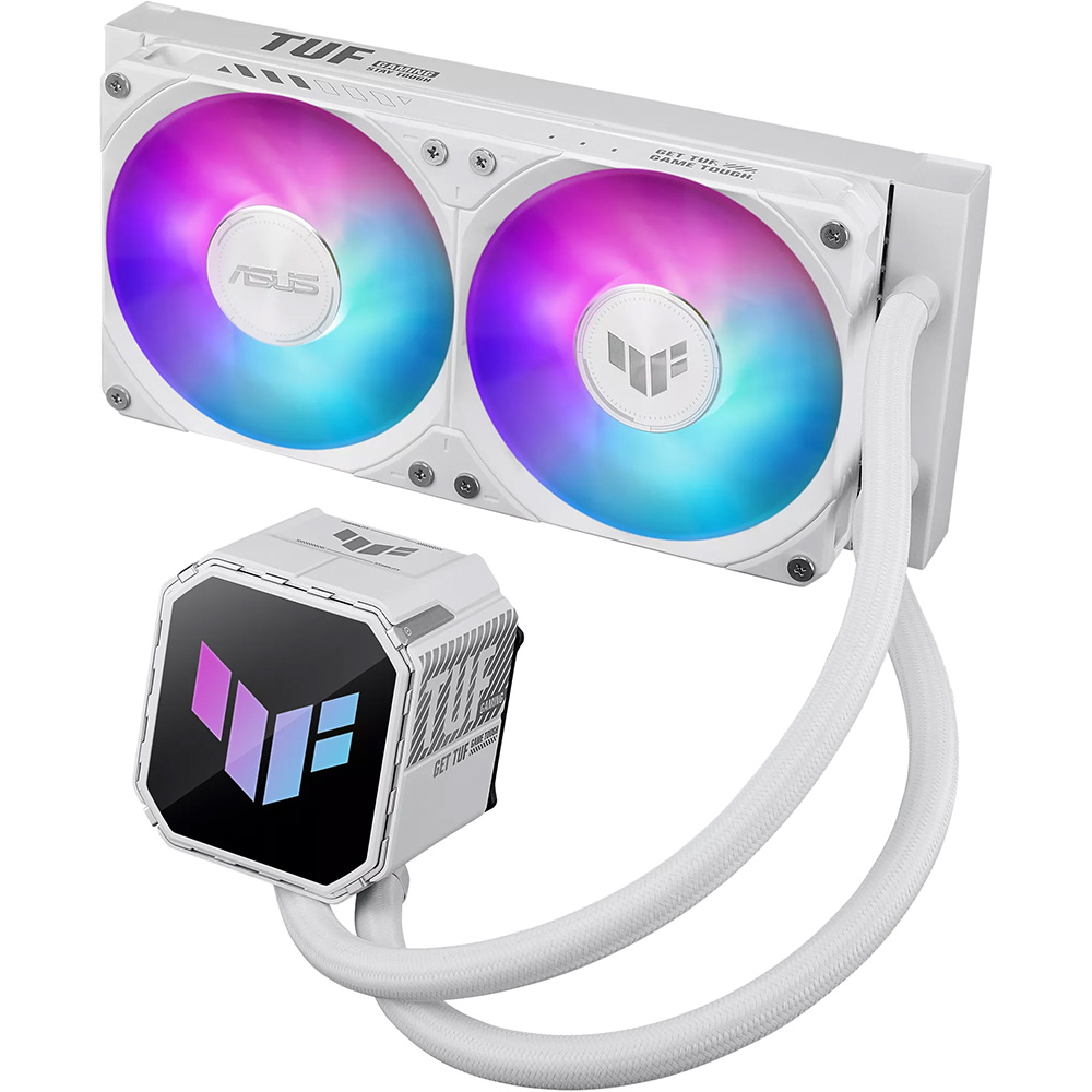 Зовнішній вигляд Система водяного охолодження ASUS TUF Gaming LC III 240 ARGB White (90RC01J2-B0EAY0)