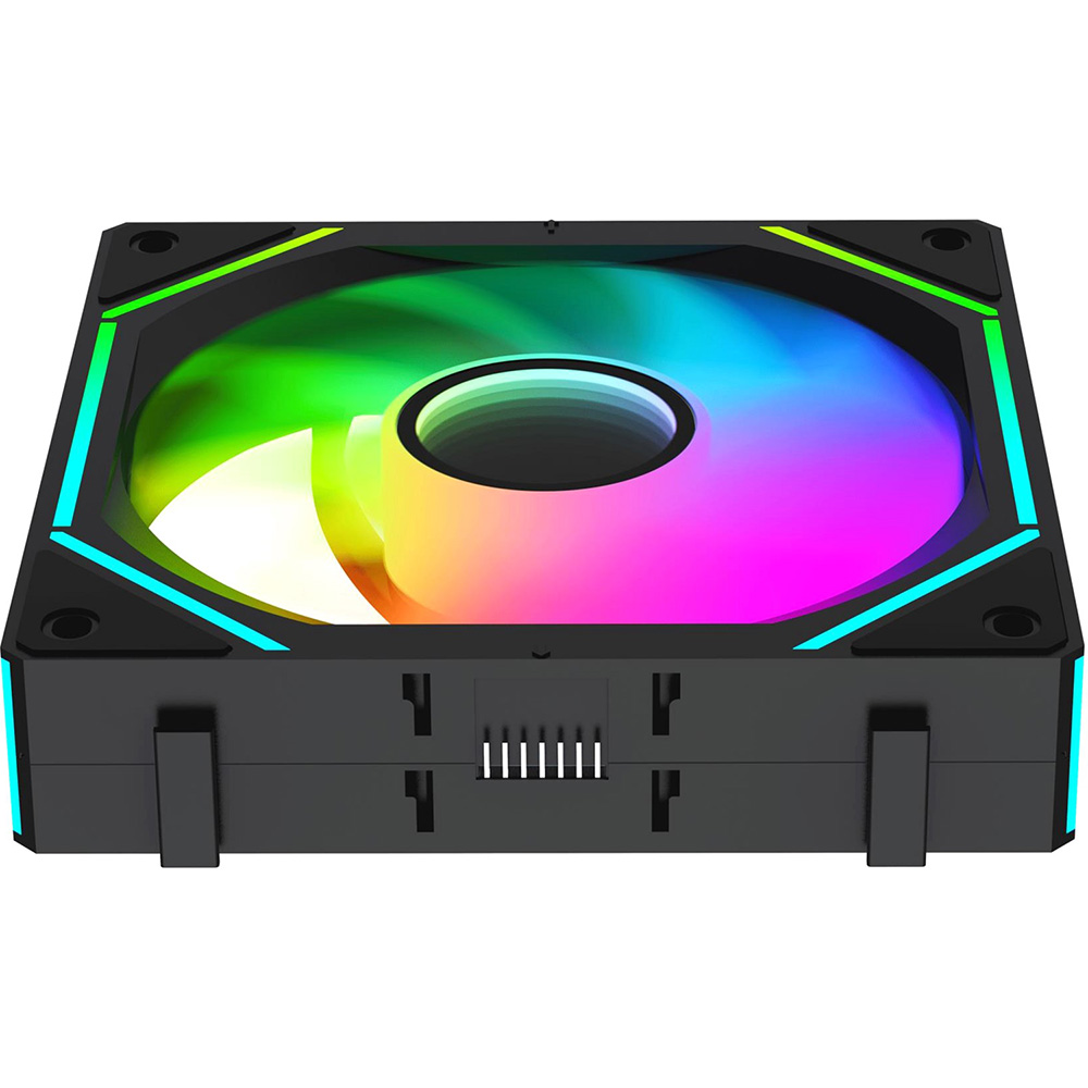 Набір корпусних кулерів OCYPUS Gamma F12 UNI BK ARGB Reverse Blade (GAMMA-F12-BK3AM01U-GL) Підшипник гідродинамічний