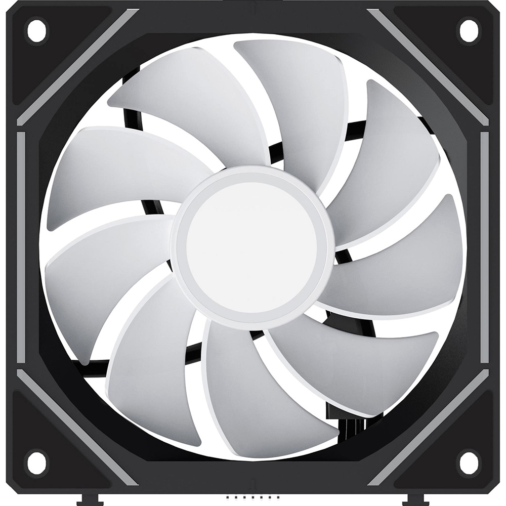 Набір корпусних кулерів OCYPUS Gamma F12 UNI BK ARGB Reverse Blade (GAMMA-F12-BK3AM01U-GL) Діаметр вентиляторав, мм 120