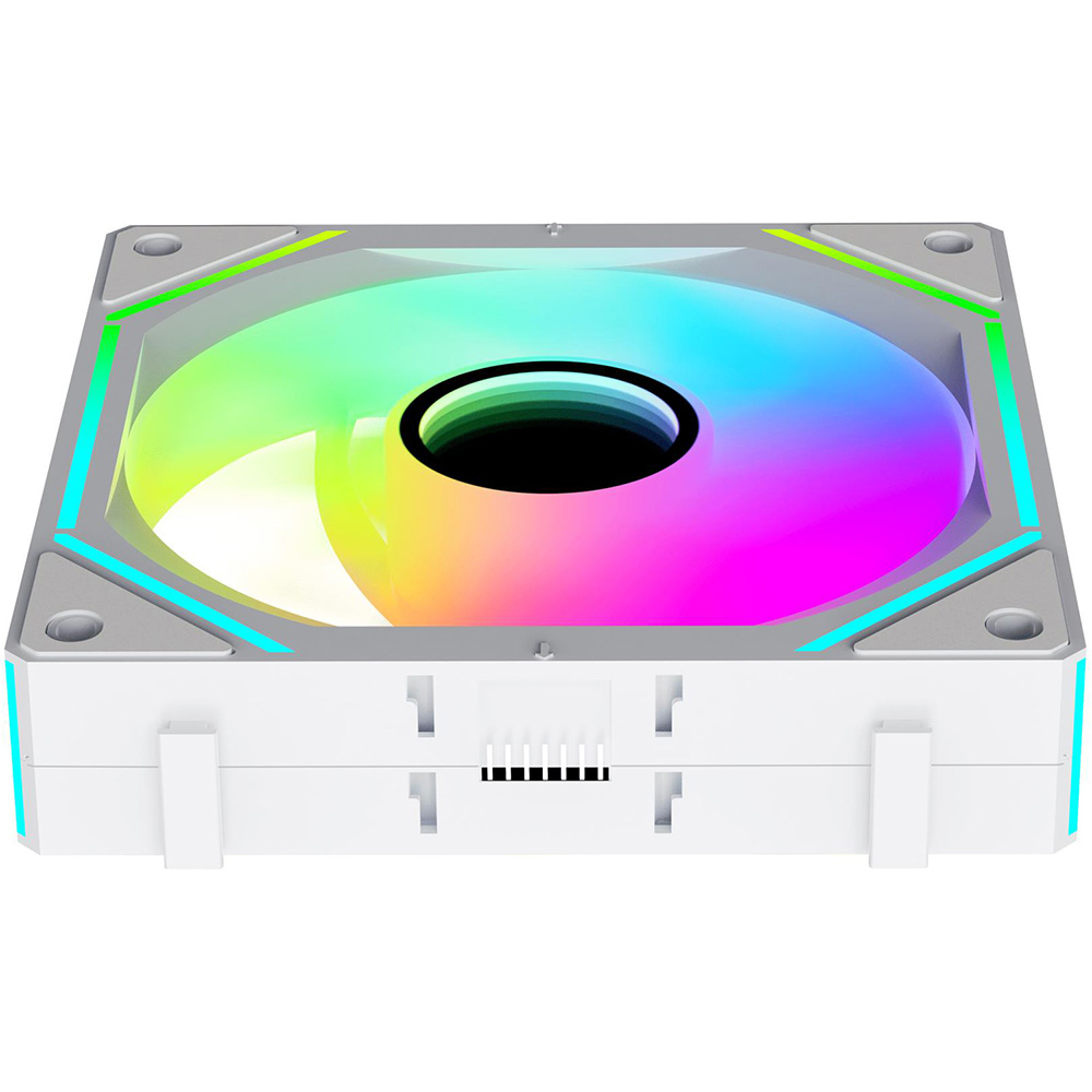 Набір корпусних кулерів OCYPUS Gamma F12 UNI WH ARGB Reverse Blade (GAMMA-F12-WH3AM01U-GL) Підшипник гідродинамічний