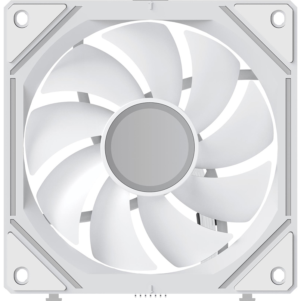 Набір корпусних кулерів OCYPUS Gamma F12 UNI WH ARGB (GAMMA-F12-WH3AM00U-GL) Діаметр вентиляторав, мм 120