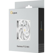 Кулер корпусний OCYPUS GAMMA F12 WH White (GAMMA-F12-WH1NN00X-GL)