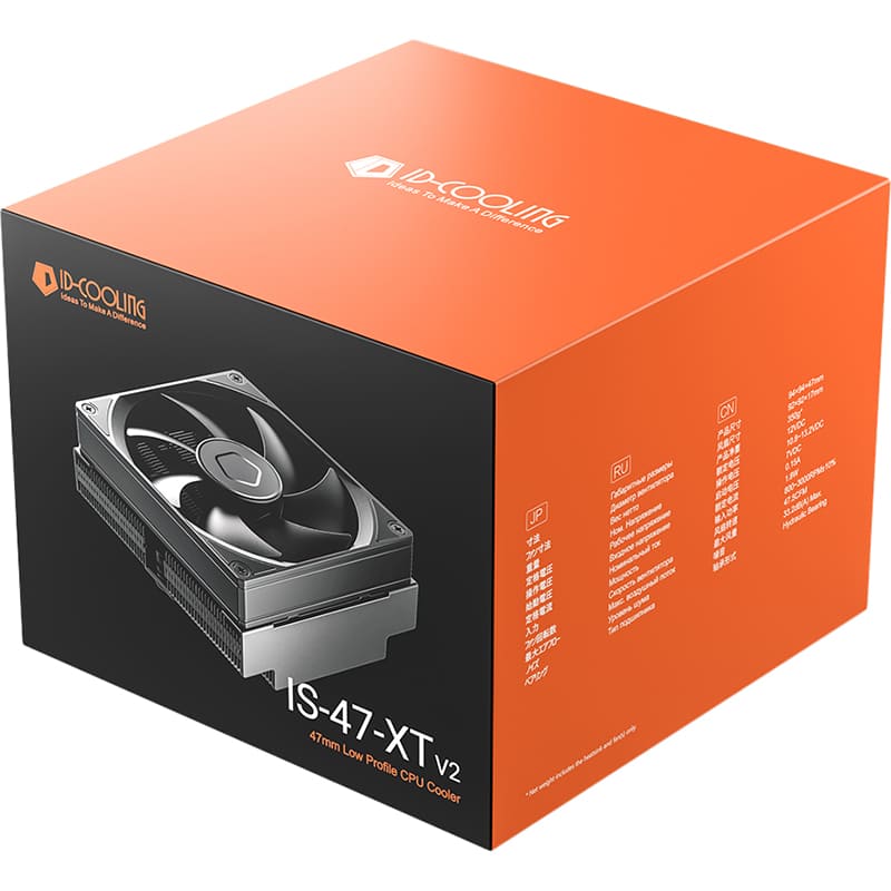 Огляд Кулер процесорний ID-COOLING IS-47-XT V2