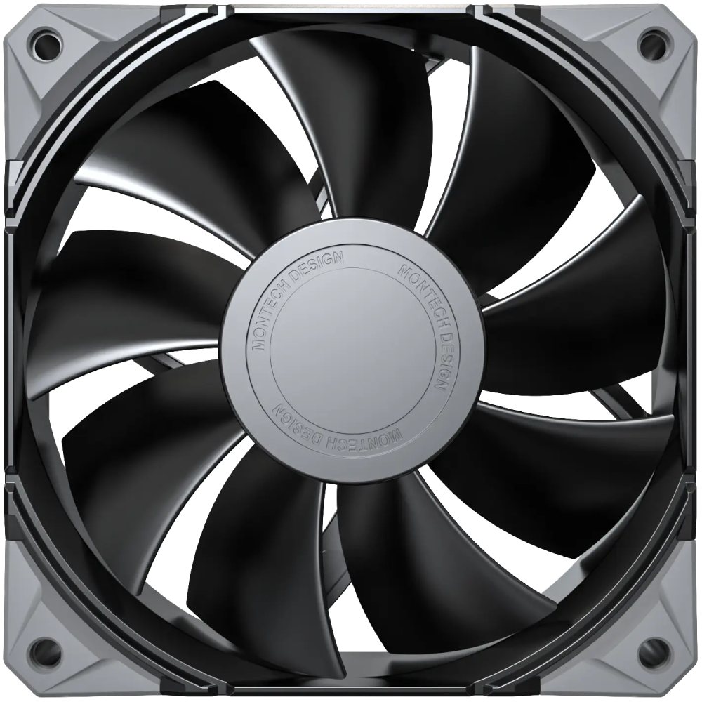 Набор кулеров корпусных MONTECH 120 мм E28 3 PACK (B) Подшипник гидродинамический