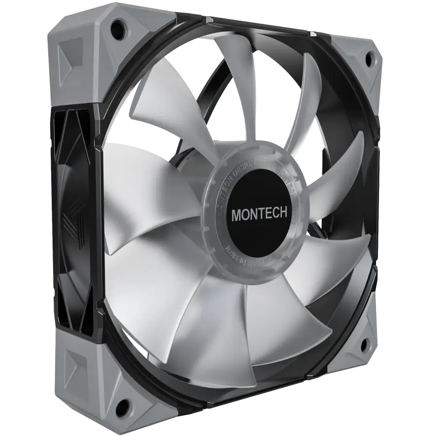 Набор кулеров корпусных MONTECH 120 мм E28 ARGB 3 PACK (B) Подшипник гидродинамический