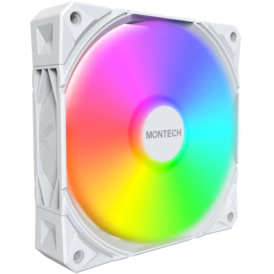 Набір корпусних кулерів MONTECH 120 мм E28 ARGB 3 PACK (W) Призначення для корпусу