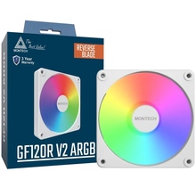 Набір корпусних кулерів MONTECH 120 мм GF120R V2 ARGB PWM (W)
