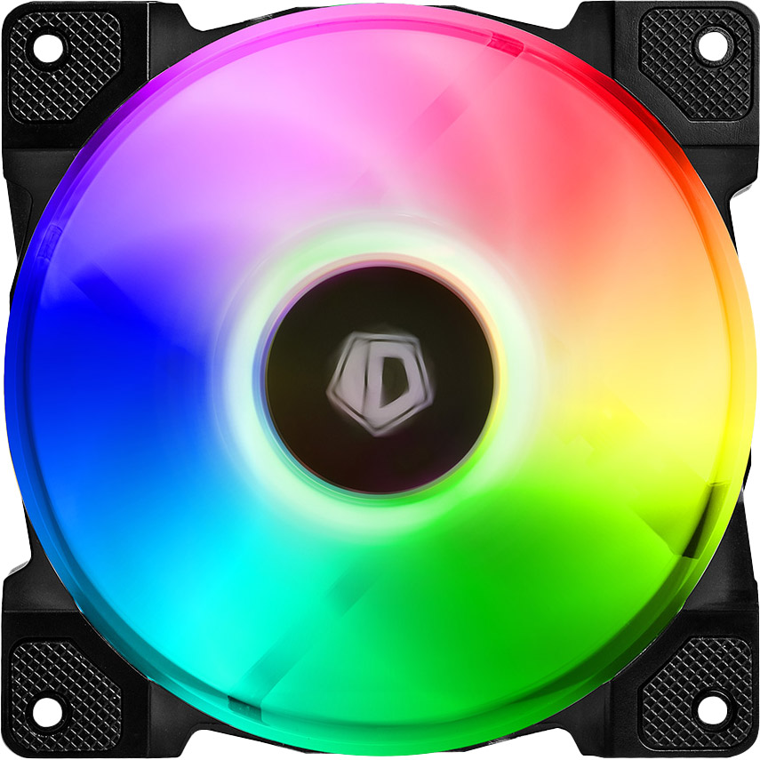 

Корпусный кулер ID-COOLING 120 мм (DF-12025-ARGB), DF-12025-ARGB 120x120x25мм, 4-pin PWM