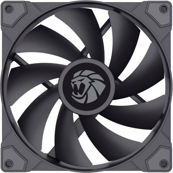 Внешний вид Вентилятор GameMax Aura Black (GMX-14WFBK-PWM)