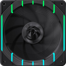 Вентилятор GameMax Tornado T12 ARGB-R Black