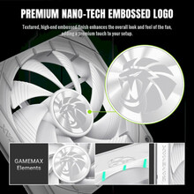 Вентилятор GameMax Tornado T12 ARGB-W White