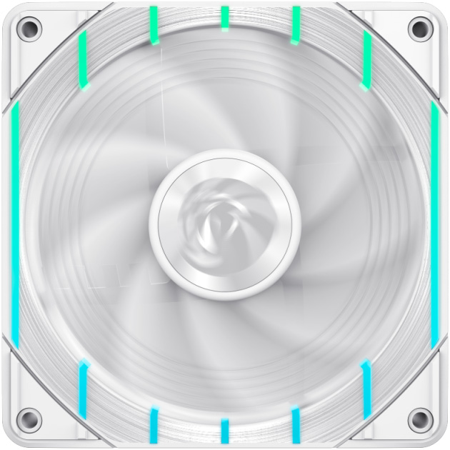 Вентилятор GameMax Tornado T12 ARGB-W White Додатково Напрацювання на відмову (MTBF): 40000 годин