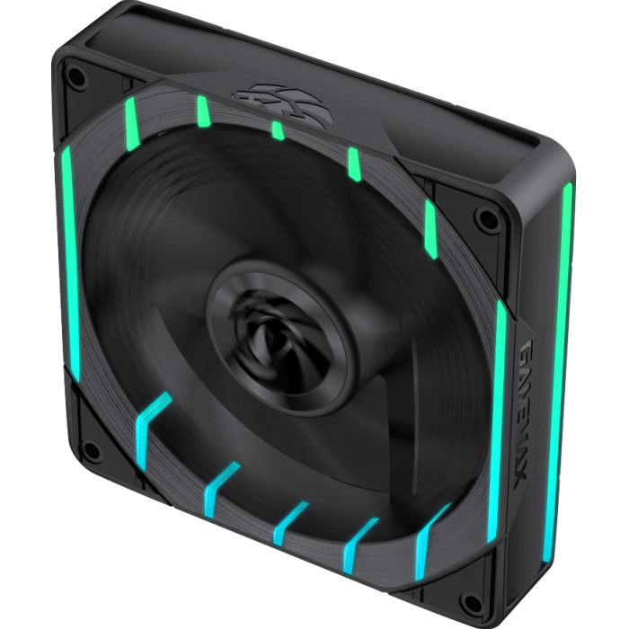 Вентилятор GameMax Tornado T12 ARGB Black Підшипник гідродинамічний