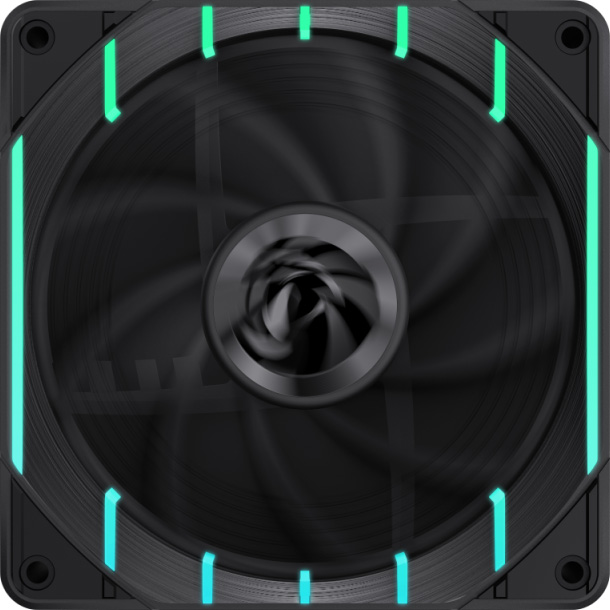 Вентилятор GameMax Tornado T12 ARGB Black Додатково Напрацювання на відмову (MTBF): 40000 годин