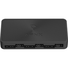 Набір корпусних кулерів APNX FP1-120 ARGB Black - 3 Pack (APF3-PF11257.11)