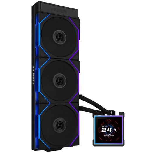 Система водяного охолодження LIAN LI HydroShift II LCD-S 360TL Black (G89.GHS2LCDS36TB.00)