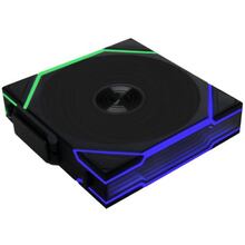 Кулер корпусний LIAN LI UNI Fan TL WIRELESS LCD 120-1 REVERSE Black (G99.12RTLLCD1W1B.00)