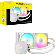 Система водяного охолодження CORSAIR Nautilus 240 RS ARGB White (CW-9060094-WW)