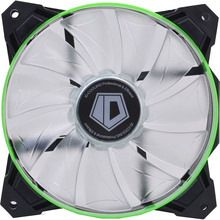 Кулер корпусный ID-COOLING 120 мм Green (SF-12025-G)