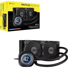 Система водяного охлаждения CORSAIR Nautilus 240 RS LCD Black (CW-9061031-WW)