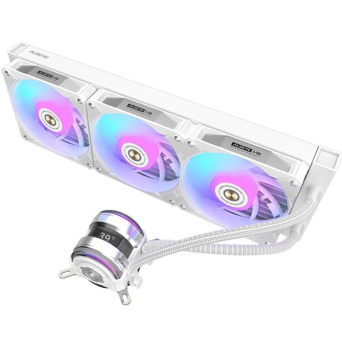 Система водяного охолодження ALSEYE i360-W White (AS.02.08.0002)