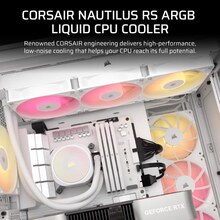 Система водяного охолодження CORSAIR Nautilus 360 RS ARGB White (CW-9060095-WW)